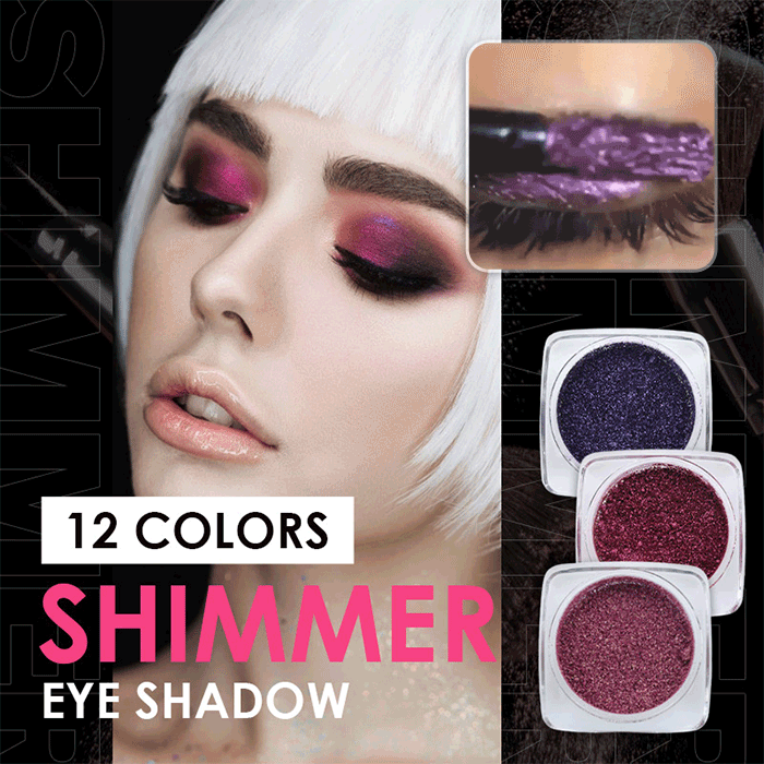 12 Colors Shimmer Eye Shadow Beautykomi