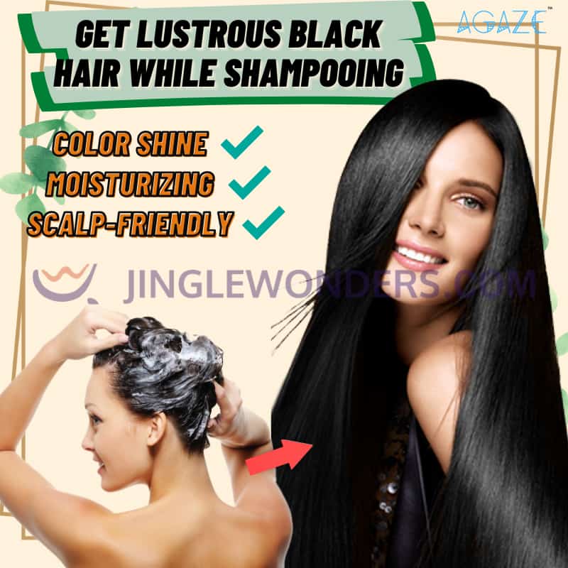 Agaze GrayHair Rescue Shampoo Beautykomi