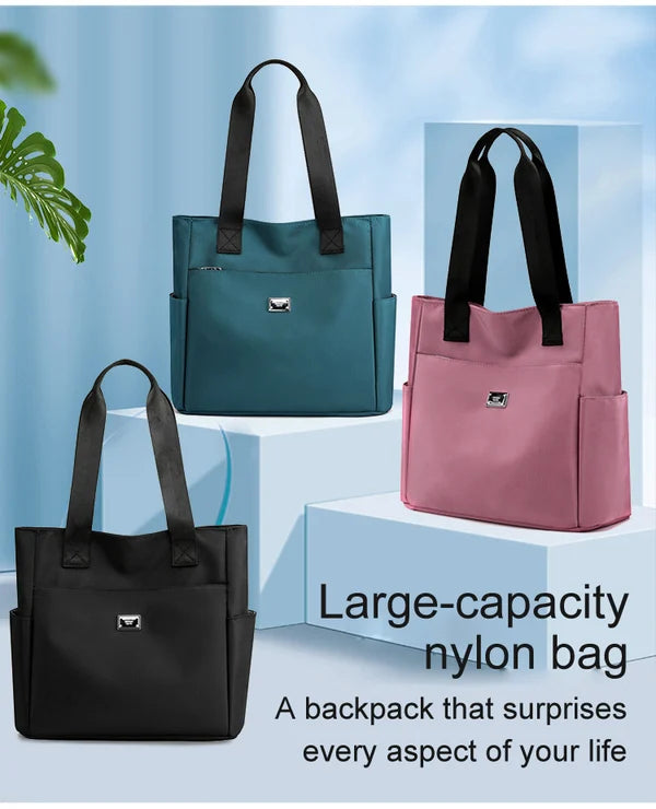 ⏰Hot Sale-49% OFF🔥2024 Large Capacity Waterproof Multi Pocket Nylon Shoulder Bag👜