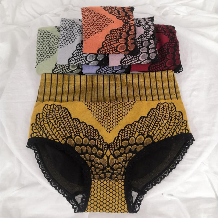 New WomenS Lace Panties High Waist Underwear