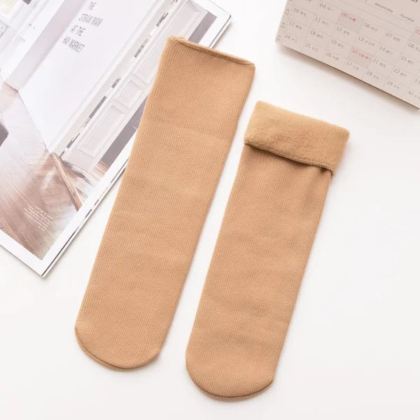 🔥2024 NEW Snugly Plush Winter Warm Socks (BUY 1 FREE 10)