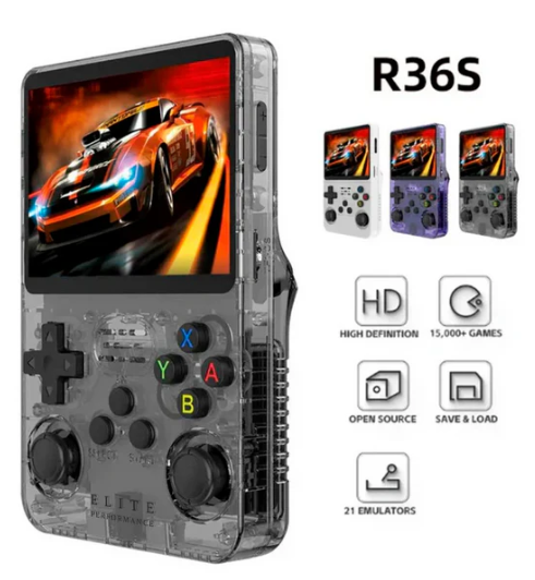 R36S handheld console