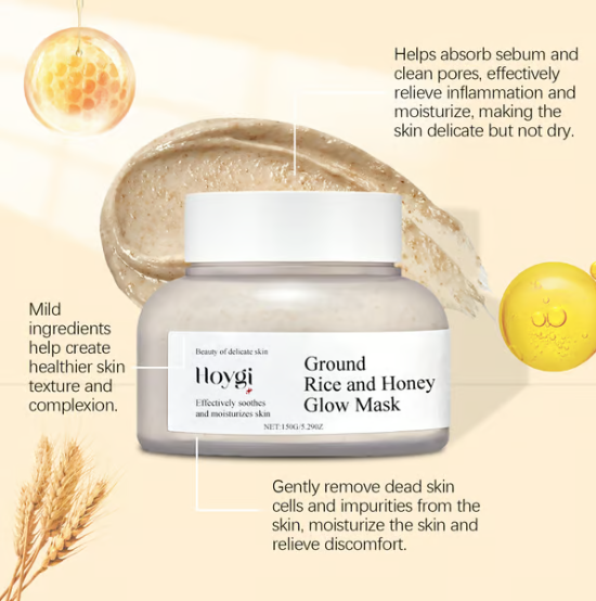 Ground Rice and Honey Glow Deep Clean Mask