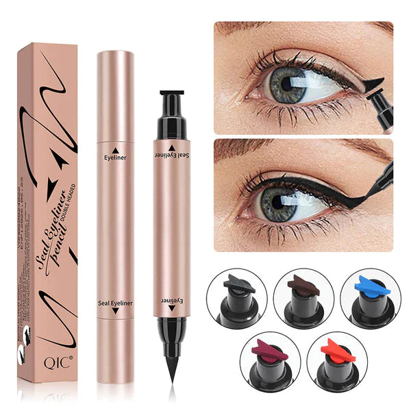 🎅Buy 1 get 1 free | Double triangular liquid eyeliner