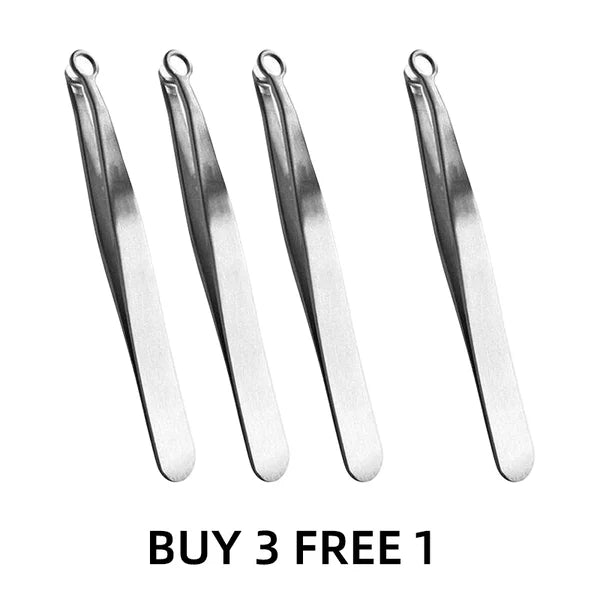 Multifunction Round-tipped Nose Hair Trimming Tweezers