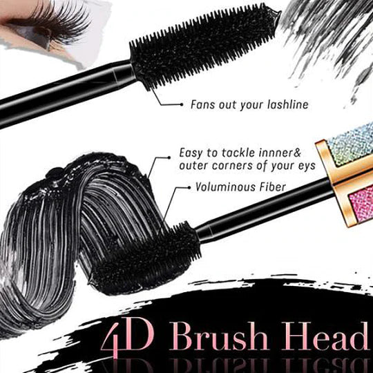 4D Vivid Galaxy Waterproof Silk Fiber Thick Lengthening Mascara