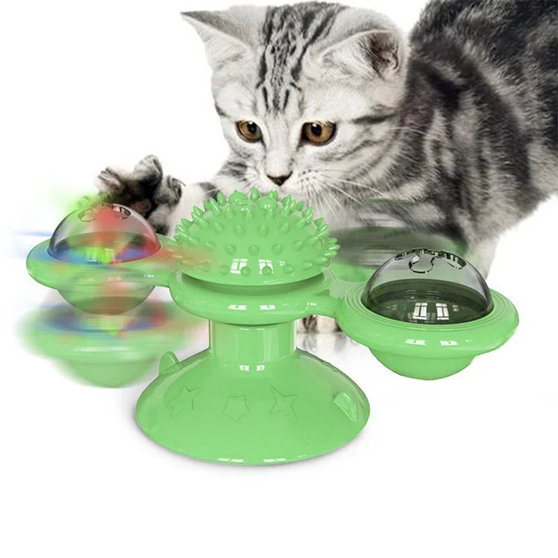 🔥 Interactive Windmill Cat Toys with Catnip🔥