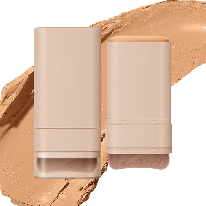 Velvet Matte Foundation Stick with Fine Brush