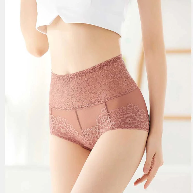 【Pay 1 Get 5pcs】High Waist Sexy Lace Panties