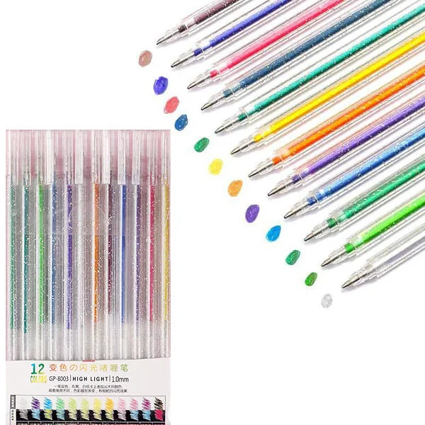 🎁 Glitter Gel Pen Set