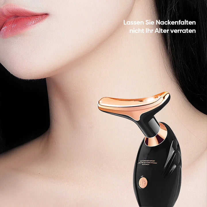 Multidimensional firming facial massager