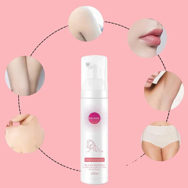 Smooth as Honey: Mousse Hair Removal Spray