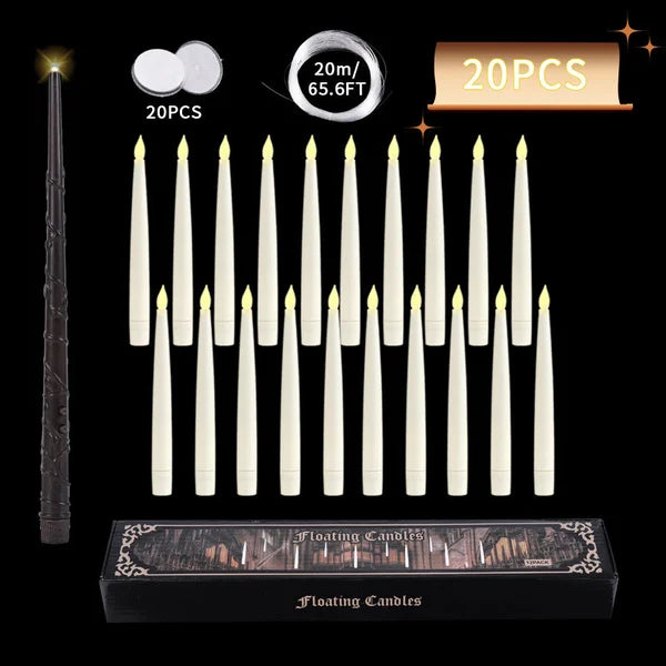 Lumos Magic Candles With Wand