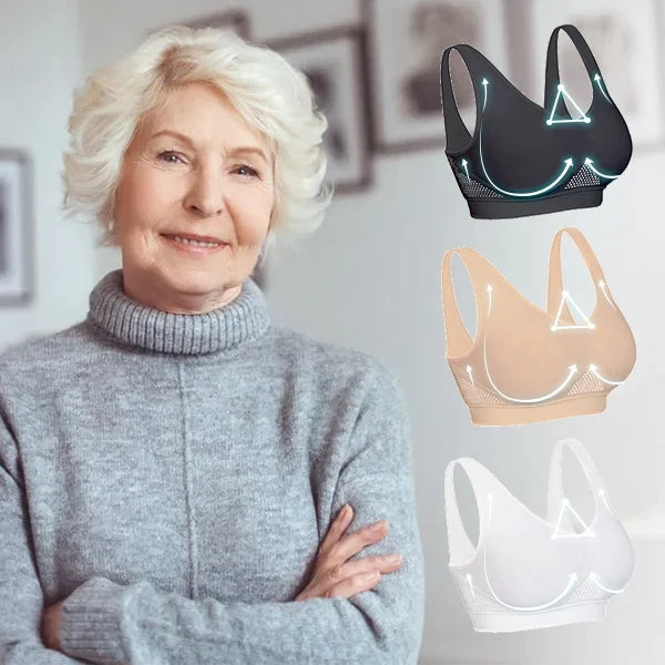 BREATHABLE ANTI-SAGGY BREASTS BRA