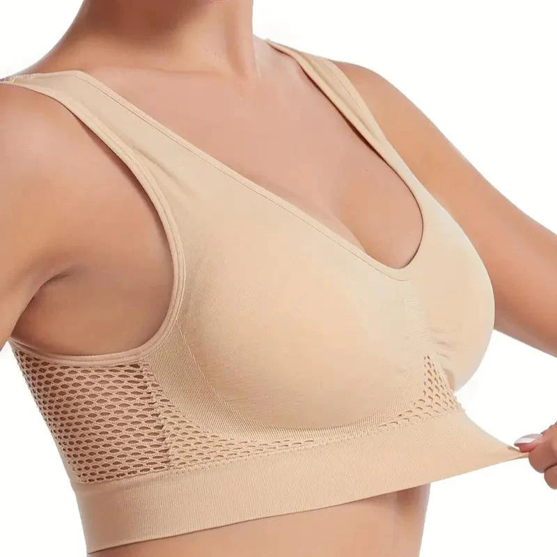 BREATHABLE ANTI-SAGGY BREASTS BRA