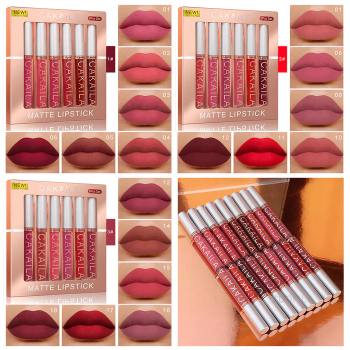 Matte Lipstick Set of 10