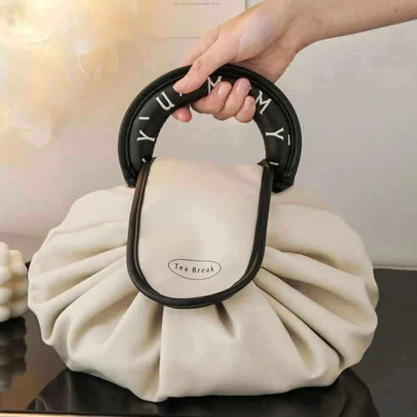 🔥Christmas Hot Sale✨Lazy Drawstring Makeup Fashion Handbag