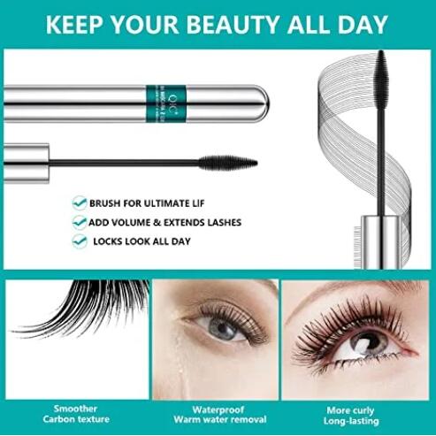 2 in 1 Curl Long Lasting Waterproof Mascara