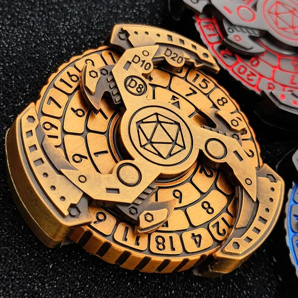 🔥LAST Sale 49% OFF--Dungeons and Dragons Metal Dice Spinner