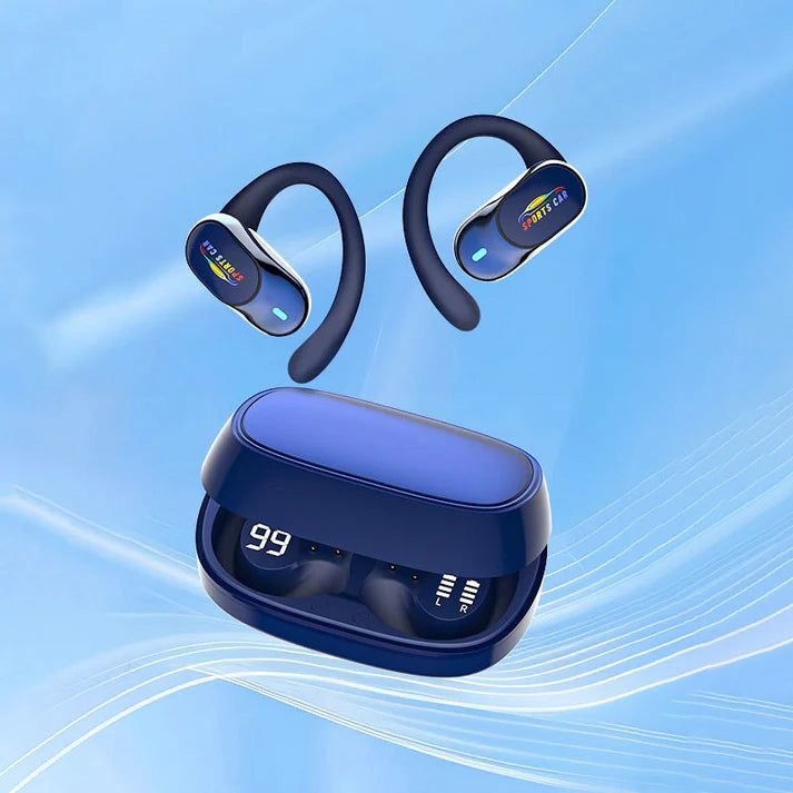 Waterproof Open Ear Earbuds with Noise Cancelling