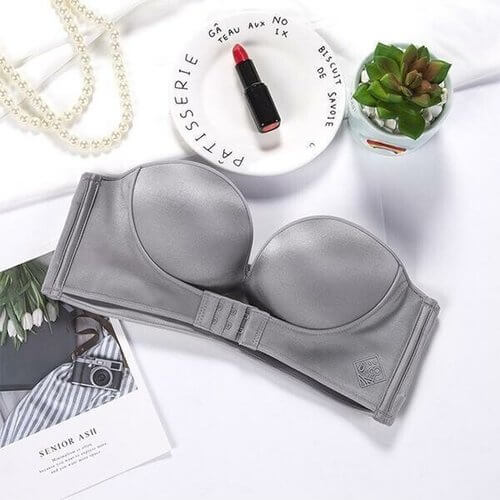 Invisible Strapless Super Push Up Bra