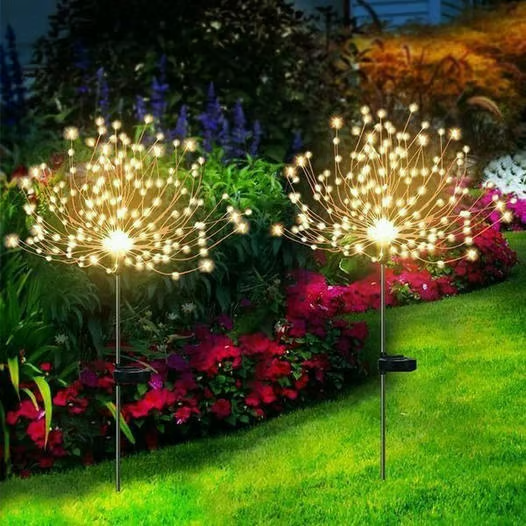 🎁Waterproof Solar Garden Fireworks Lamp