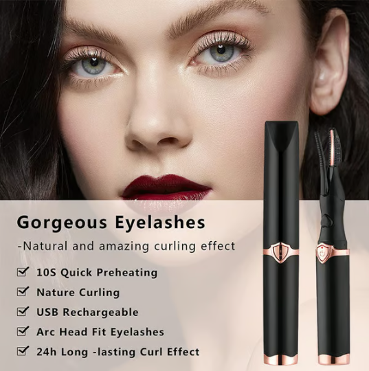 Electric Eyelash Curler for Instant Glam