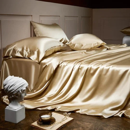 25 Momme Luxury Pure Mulberry Silk Bedding Set of 4