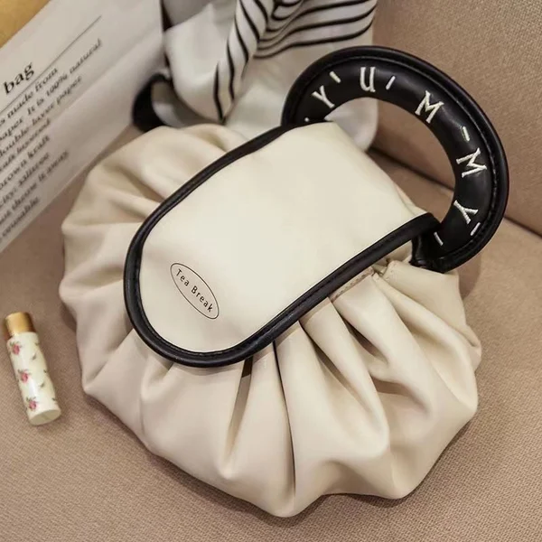 🔥Christmas Hot Sale✨Lazy Drawstring Makeup Fashion Handbag