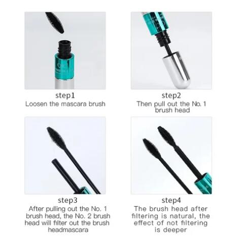 2 in 1 Curl Long Lasting Waterproof Mascara