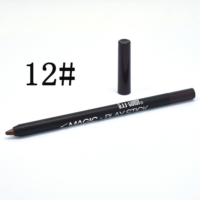 Waterproof Colored Pearlescent Gel Eyeliner