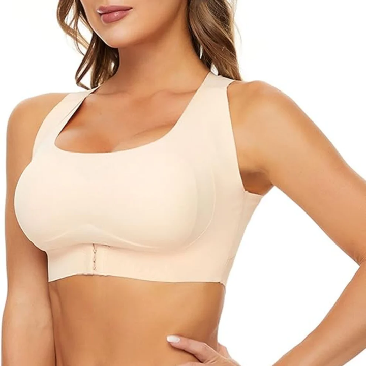 Front Closure Support Posture Corrector Bra