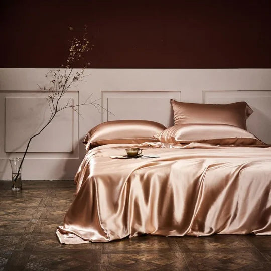 25 Momme Luxury Pure Mulberry Silk Bedding Set of 4