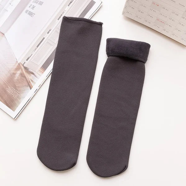 🔥2024 NEW Snugly Plush Winter Warm Socks (BUY 1 FREE 10)