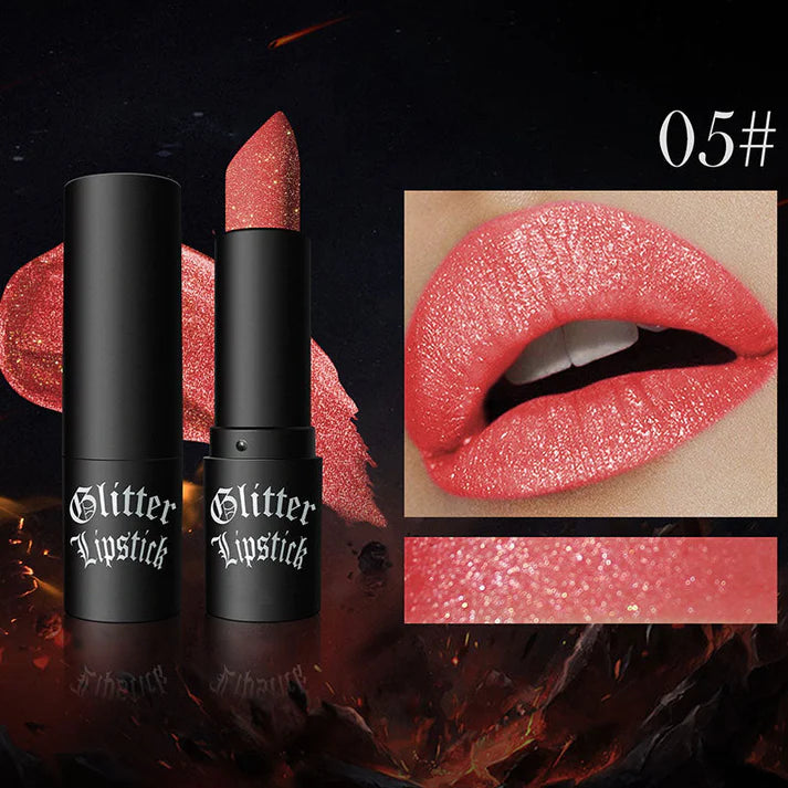 🎁[Best Gift For Her]🎁 Matte Long Lasting Lipstick With Fine Glitter✨✨✨