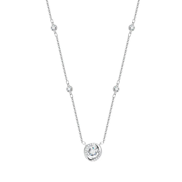 Beating Heart Moissanite Necklace