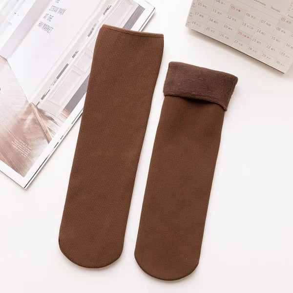 🔥2024 NEW Snugly Plush Winter Warm Socks (BUY 1 FREE 10)