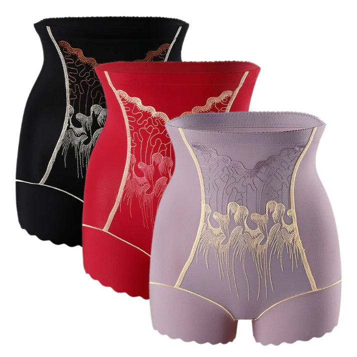 High-waisted tummy control shorts for women