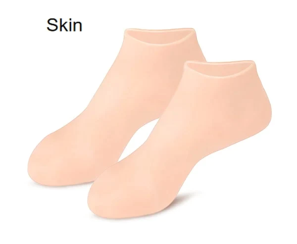 MOISTURIZING FOOT MASK EXFOLIATING SILICONE SOCKS BEACH PROTECTIVE SOCKS