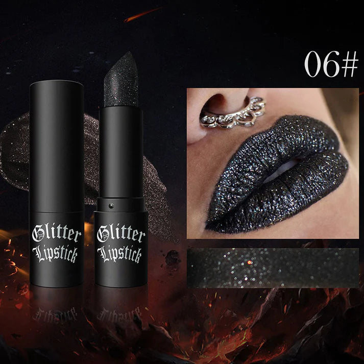 🎁[Best Gift For Her]🎁 Matte Long Lasting Lipstick With Fine Glitter✨✨✨