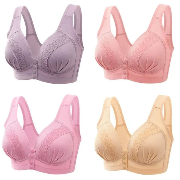 BUY 1 GET 1 FREE(Please add 2 pcs to cart)❤️Front-Closure Bra