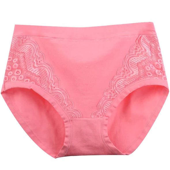 2024 Plus Size High Waist Leak Proof Cotton Panties🌸