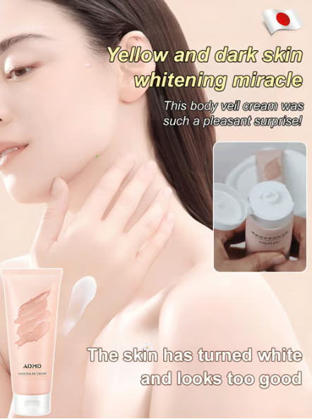 Brightening & moisturizing tone-up body cream