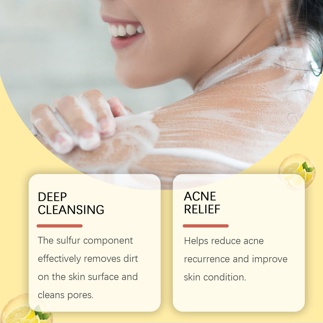 Deep Cleansing Moisturizing Sulfur Body Wash