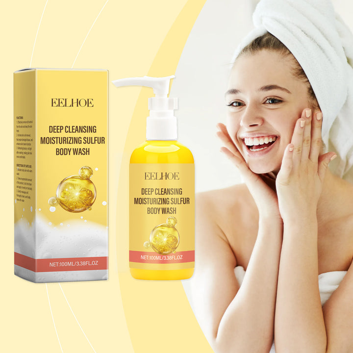 Deep Cleansing Moisturizing Sulfur Body Wash