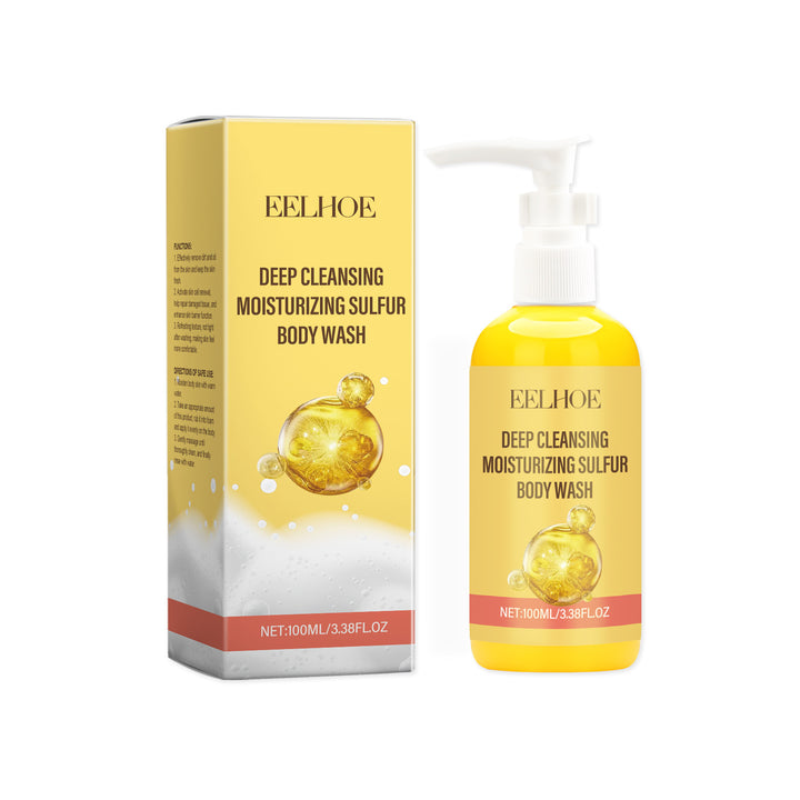 Deep Cleansing Moisturizing Sulfur Body Wash