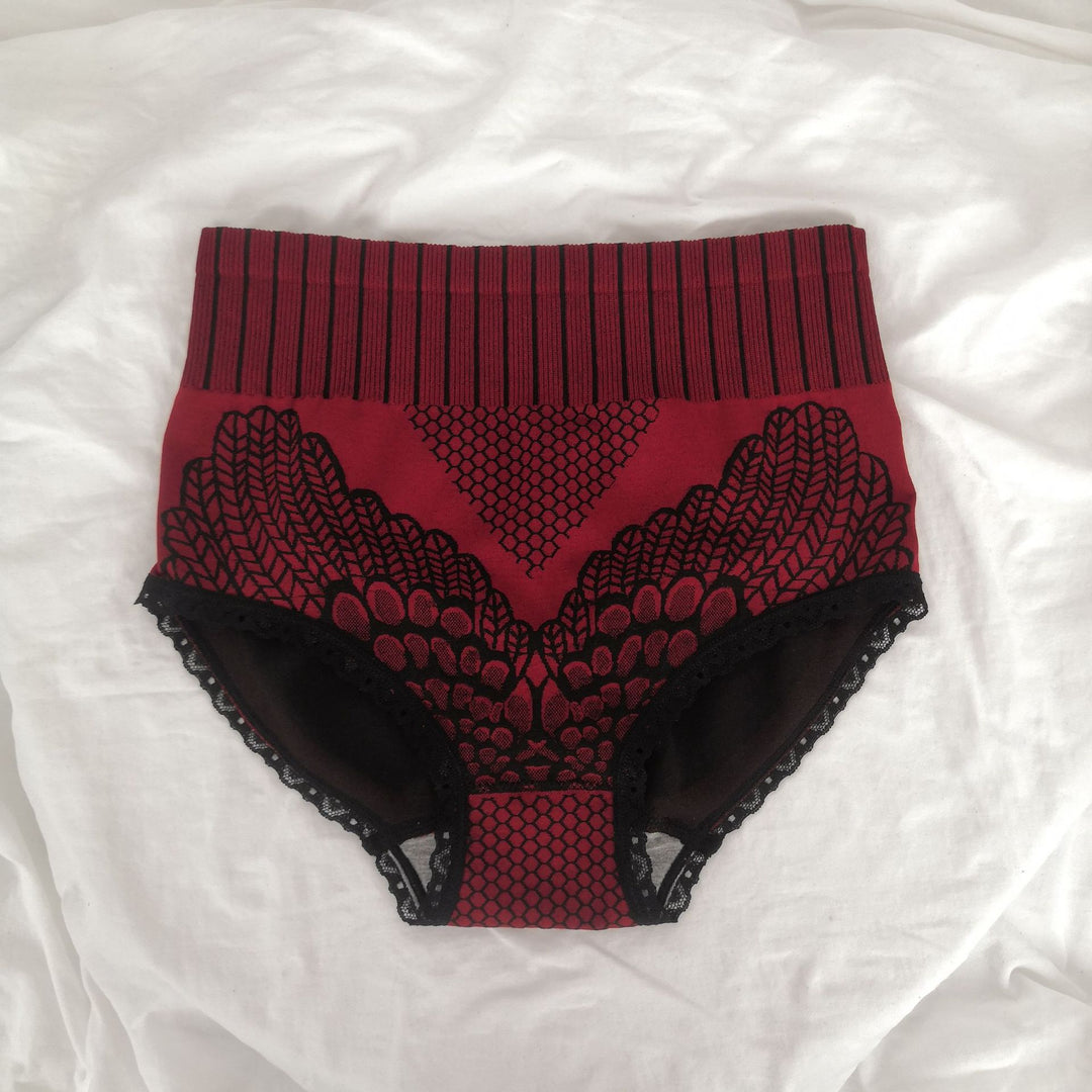 New WomenS Lace Panties High Waist Underwear