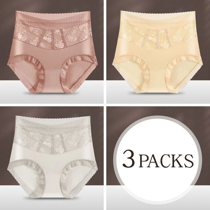 🌷BUY 2 GET 1 FREE🌷Sexy Tummy Control Hip Lifting Seamless Ice Silk Panties