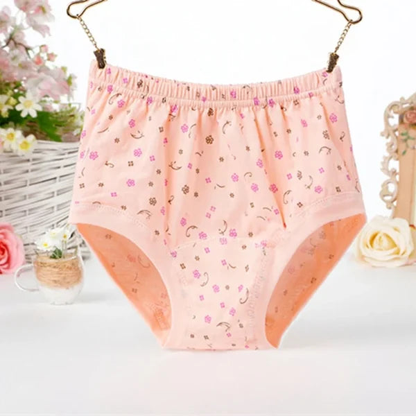 💥New Hot sales🔥2024 New High-Waist Ladies Cotton Panties Plus Sizes