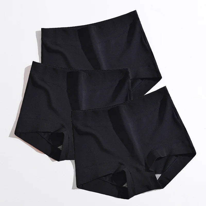 PAY 1 GET 3(3packs)🌸Women's Large Size High Waist Cotton Graphene Crotch Antibacterial Panties